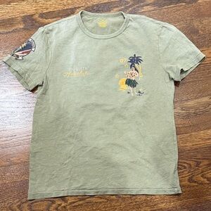 Polo Ralph Lauren Olive Graphic Tee